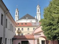Kirchen in Vilnius sind überall