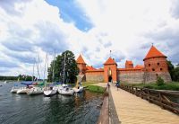 Idyllisches Litauen, Wasserburg Trakai