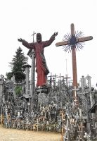 Der Berg der Kreuze in Jurgaiciai Litauen