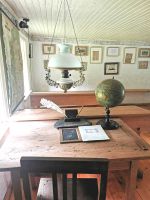 Schulstube von 1920 im Ethnographischen Museum auf Muhu