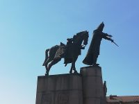 Vilnius - Gemidinas Denkmal 