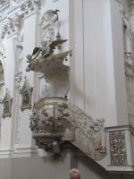 Vilnius - Kirche des Heiligen Apostel Peter und Paul - Die Kanzel