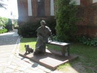 Kaunas - vor der Vytautas Kirche