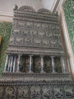 Schloss Rundale - die Kachelöfen 