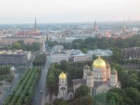 Riga - die Russisch-Orthodoxe Kirche - Christi-Geburt-Kathedrale