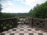 Sigulda - Terasse von Schloss 