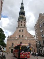 Riga - die Petri Kirche