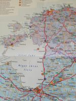 Die heutige Route von Riga nach Tallinn 