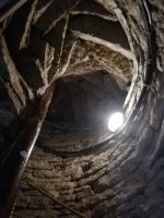 Tallin - die Treppen in den Turm der Olaikirche