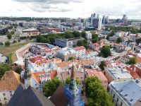 Der Ausblick von der Turm an die Stadt