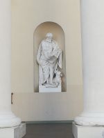 Vilnius - Kathedrale St. Stanislaus - die Statue