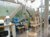 Nida - Bernstein Museum - die Geräte für Verarbeitung von Bernstein