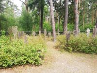Kurische Nehrung - Friedhof - Holzkreuze etwas anders