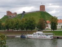 Vilnius-Ausblick auf den Gediminasberg