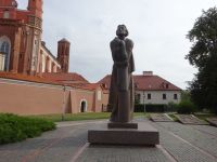 Vilnius: Adam-Mickiewicz-Denkmal