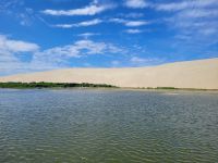 Kurische Nehrung - Dünen vom Boot aus