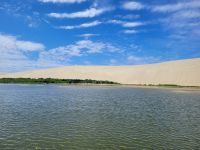 Kurische Nehrung - Dünen vom Boot aus
