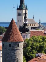 Tallinn -Oberstadt- Blick in Unterstadt