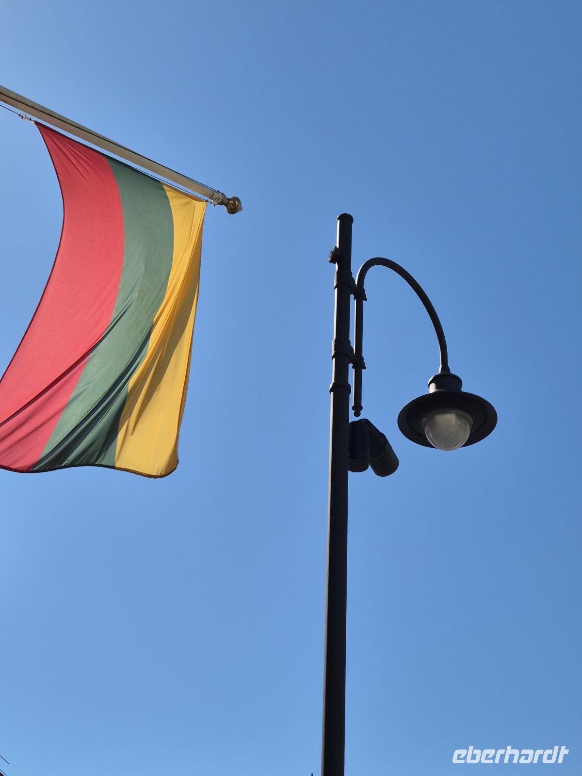 Tag 2 - Vilnius - Litauische Flagge