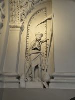 Tag 2 - Vilnius - St. Peter & Paul - Sensenmann ist hier eine Frau