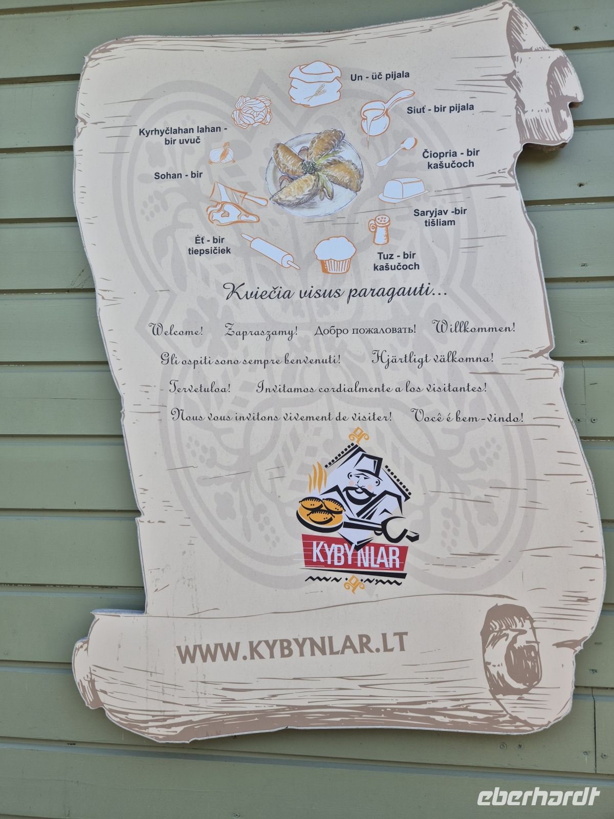 Tag 2 b - Trakai - Kibinai Rezept