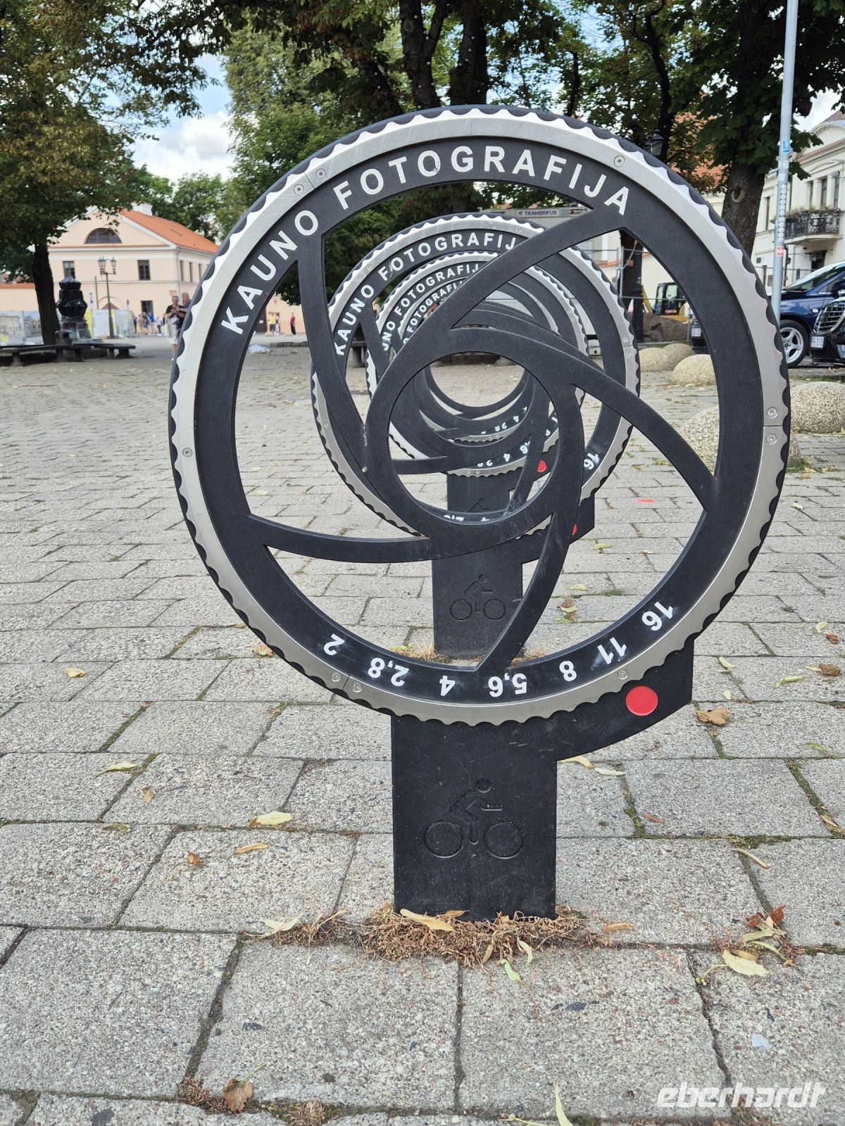 Tag 3 - Kaunas - Fahrradständer