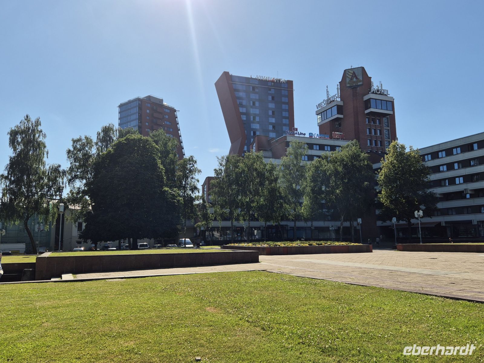 Tag 3 - Klaipeda -  zentraler Platz