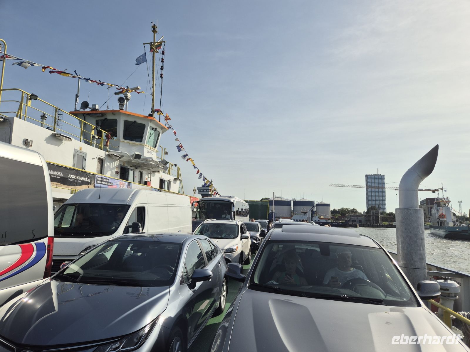 Tag 4 - Kurische Nehrung - Fährüberfahrt