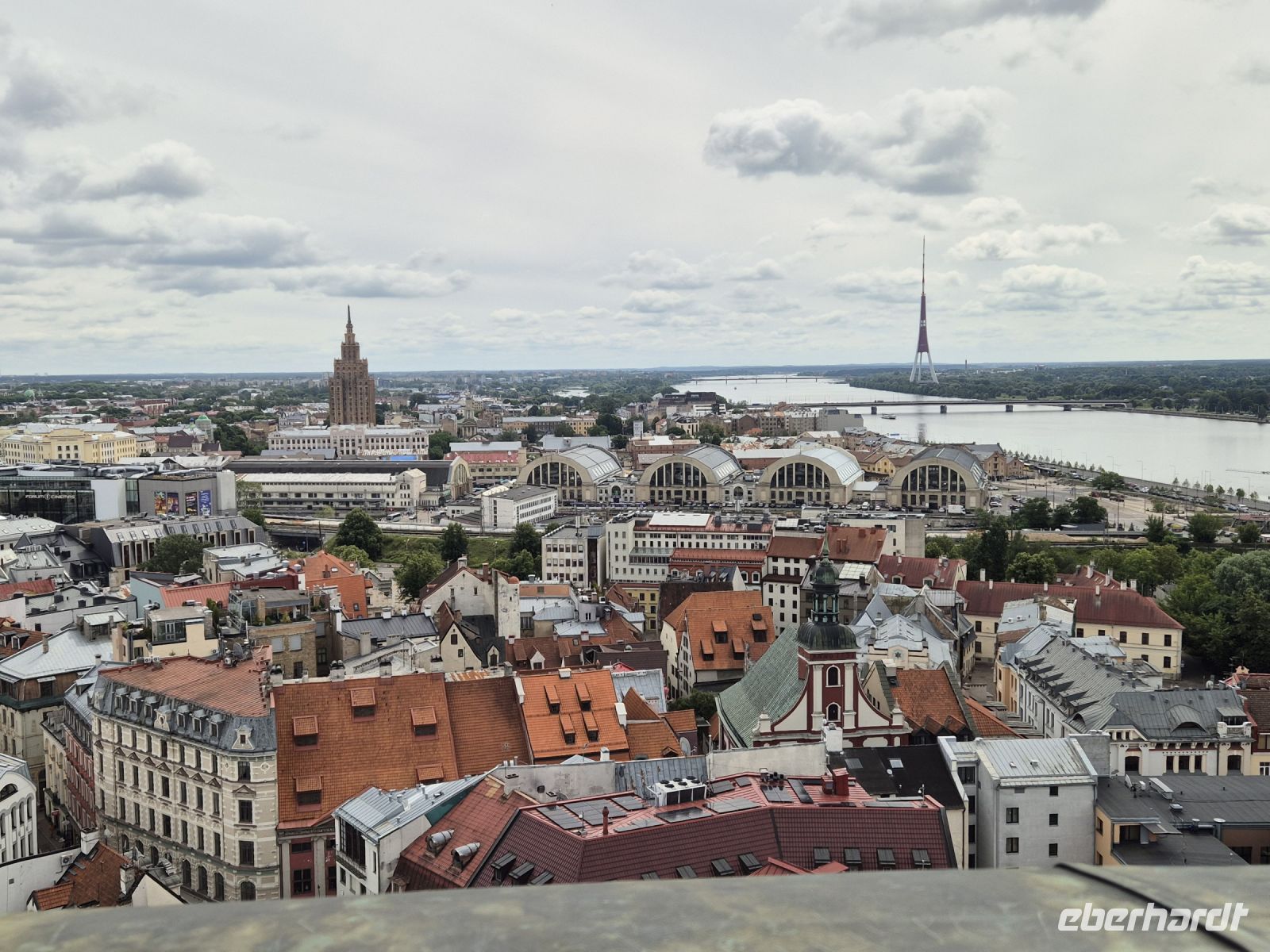 Tag 6 - Riga - Blick von Petrikirche