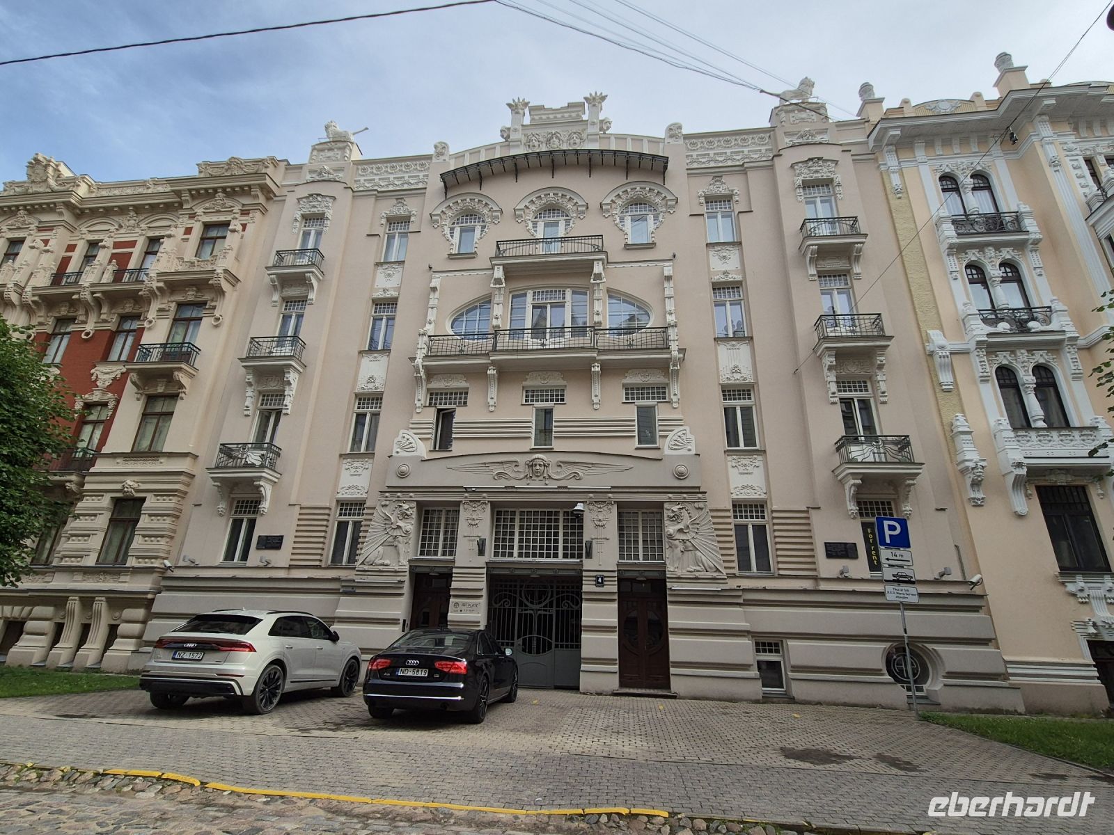 Tag 6 - Riga - Stadtbesichtigung - Jugendstil Eisenstein Haus 3