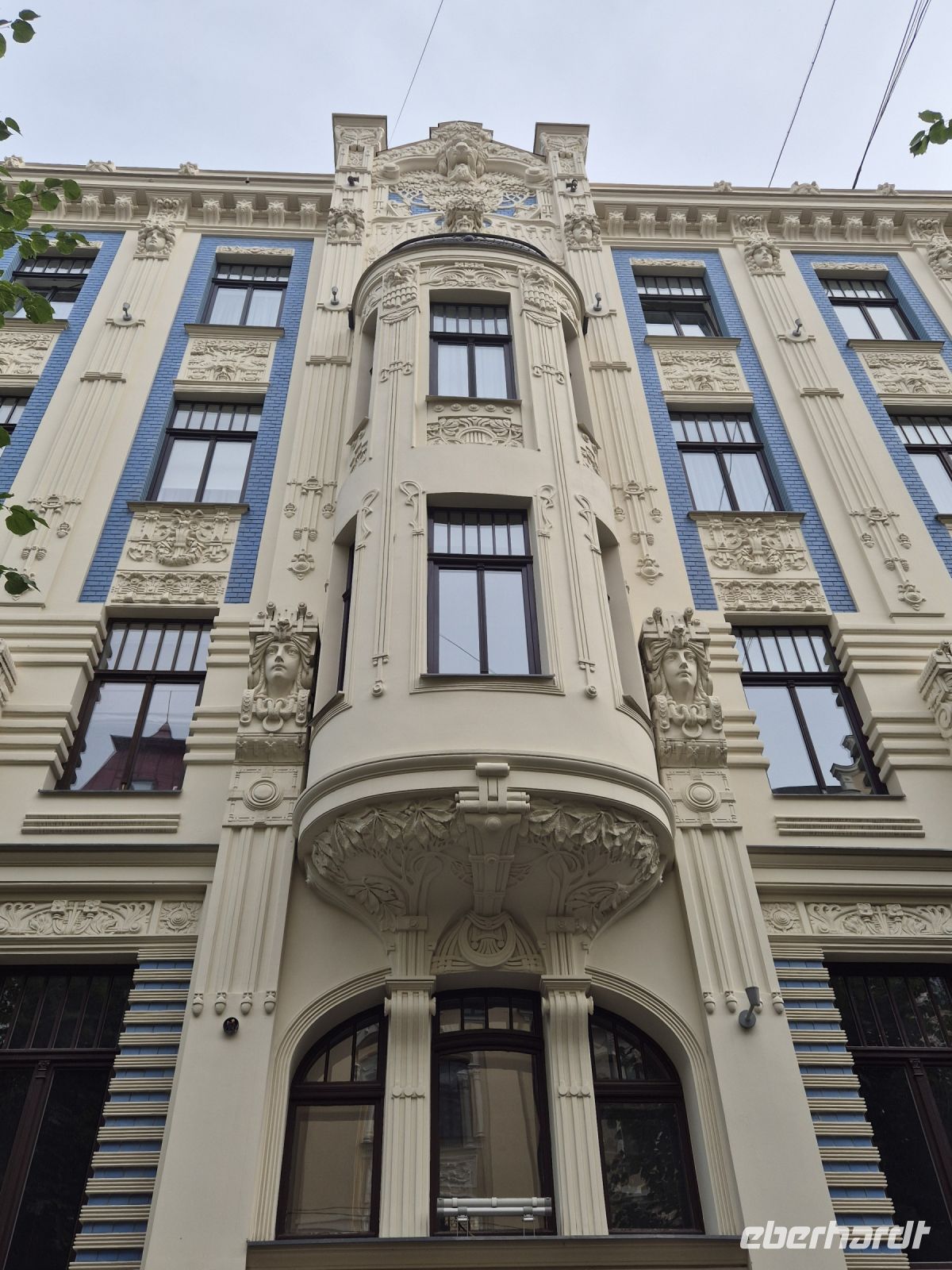 Tag 6 - Riga - Stadtbesichtigung - Jugendstil Eisenstein Haus 6