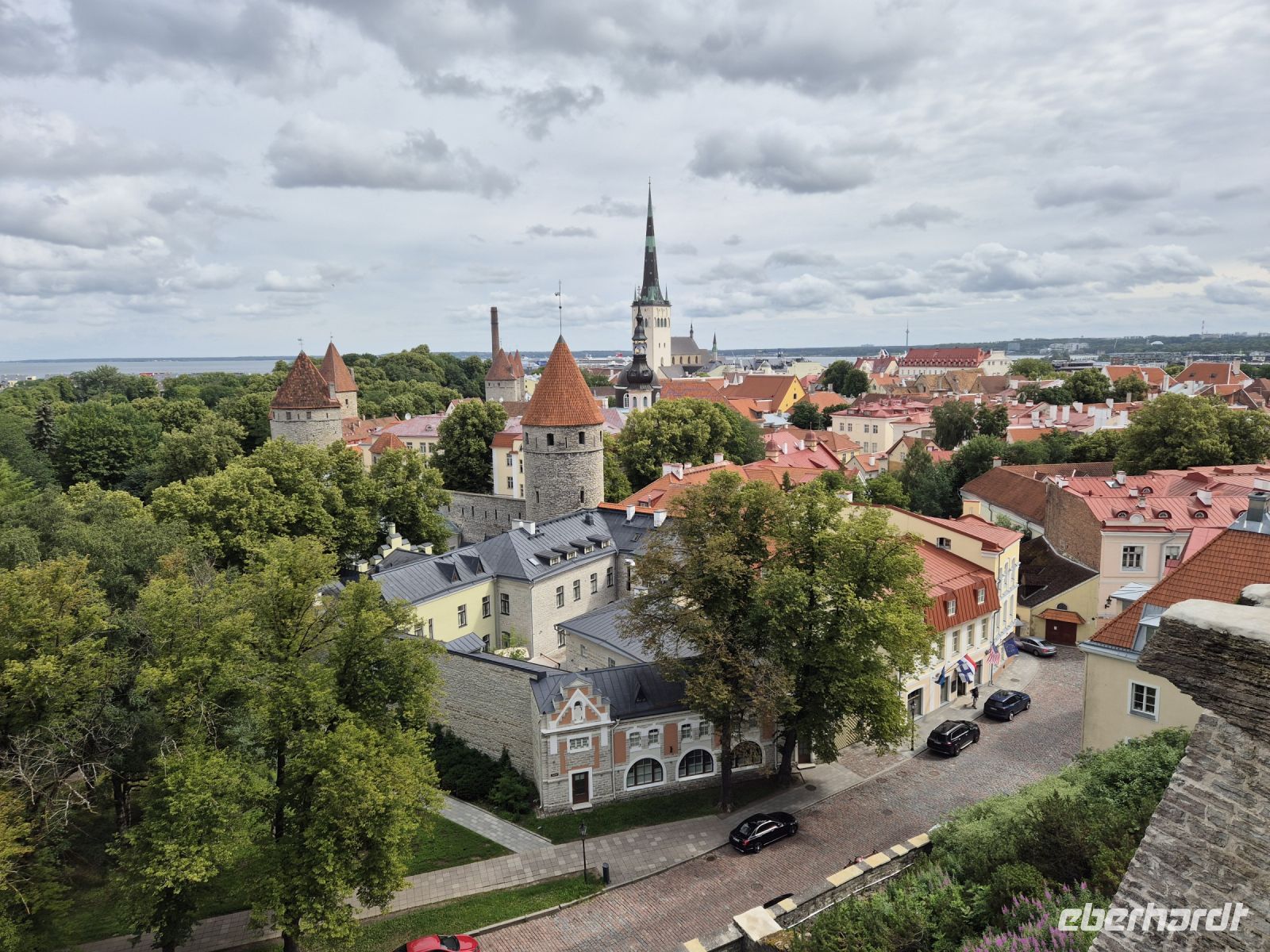 Tag 8 - Tallinn - Aussichtspunkt in der Oberen Stadt