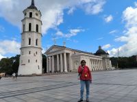 Vilnius Kathedralenplatz