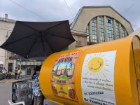 Riga Markthallen Kvas aus dem Fass