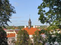 Tartu Rathaus von oben
