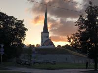 Tallinn am Abend