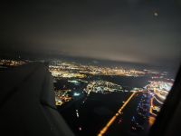 Nachts über Frankfurt