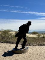 Jean Paul Sartre auf der Parnidder Düne