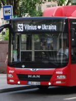 Vilnius, das klare Bekenntnis zur Ukraine begleitet uns auf der Reise.