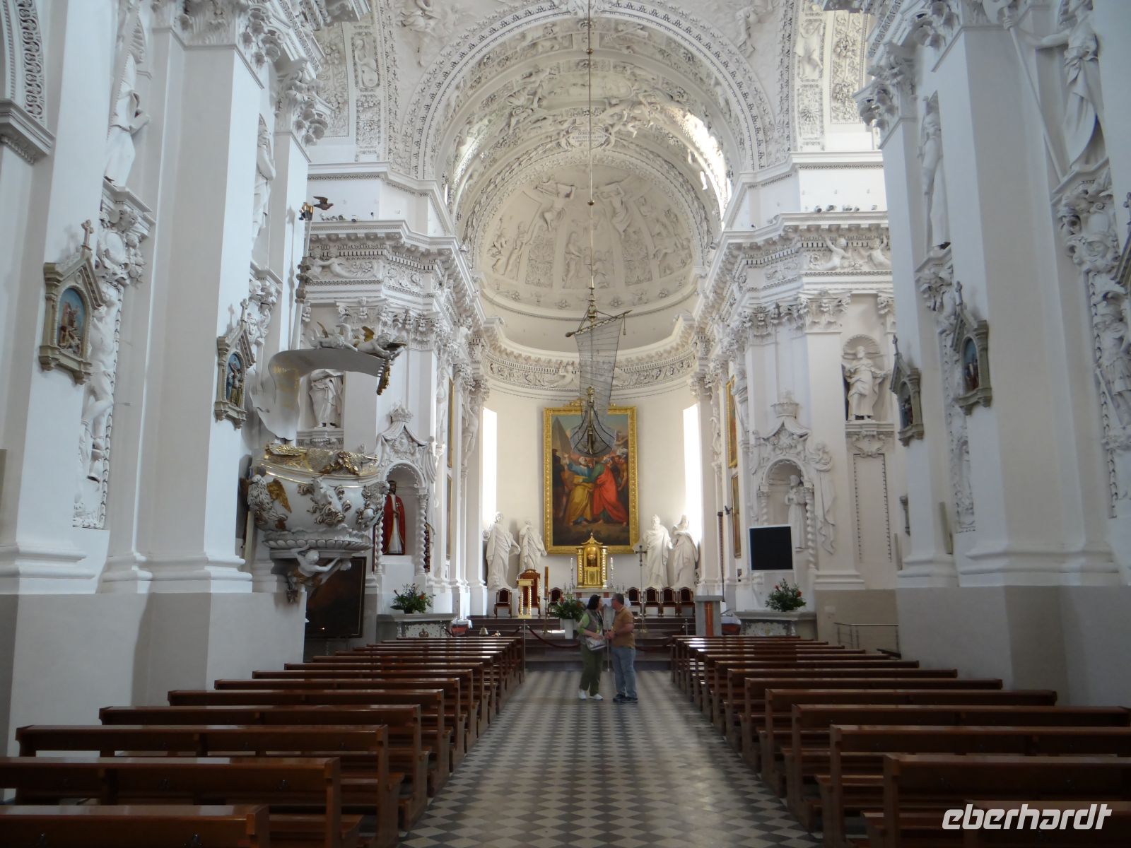 Vilnius, St. Peter und Paul Innenraum