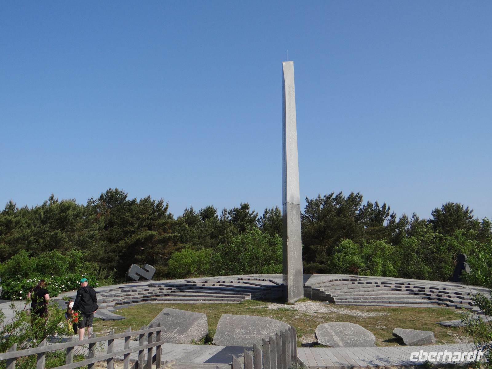 Kurische Nehrung, Hohe Düne, die Sonnenuhr
