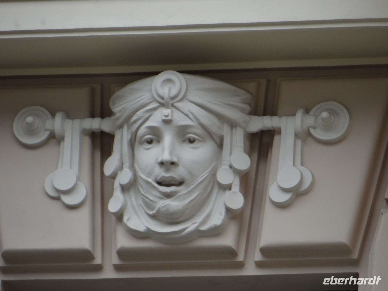 Riga, Jugendstilviertel, Detail