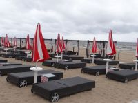 Jurmela, alles ist für die Badegäste vorbereitet.