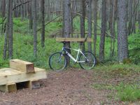 Kemeri Nationalpark, Vehikel für den Bohlentransport