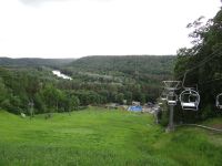 Sigulda, im Winter wird hier Ski gefahren.