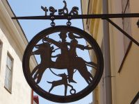 Tallinn, ein Hauszeichen