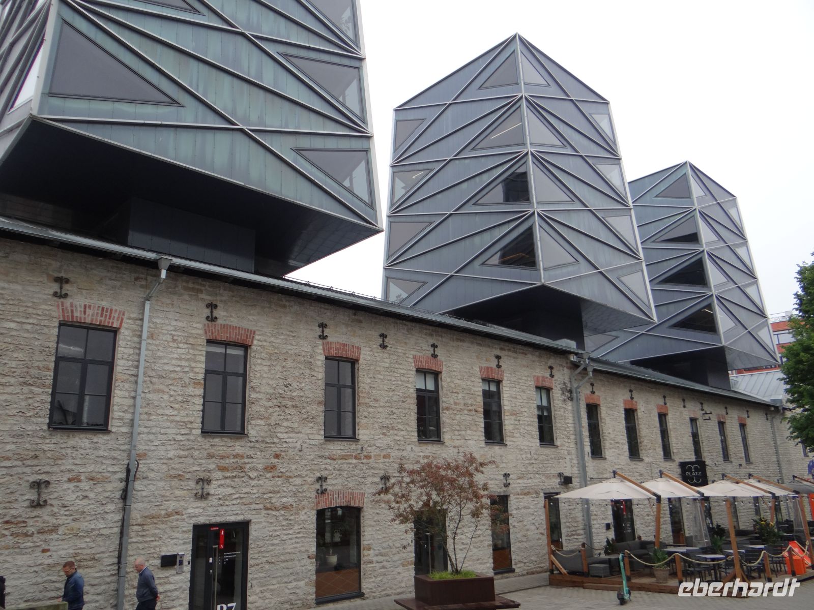 Tallinn, alte Fabrikgebäude stehen unter Denkmalschutz.