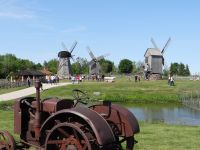 Der Windmühlenpark in Angla