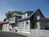 Haapsalu, die Straßen des früheren Kurorts säumen viele Holzhäuser.