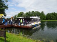 Trakai, unser Ausflugsboot auf dem Galvesee...